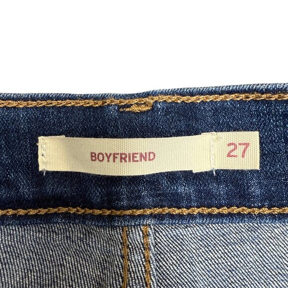 EUC Women's LEVI'S Boyfriend Distressed Low Rise Jeans | Size 27 - Picture 3 of 8